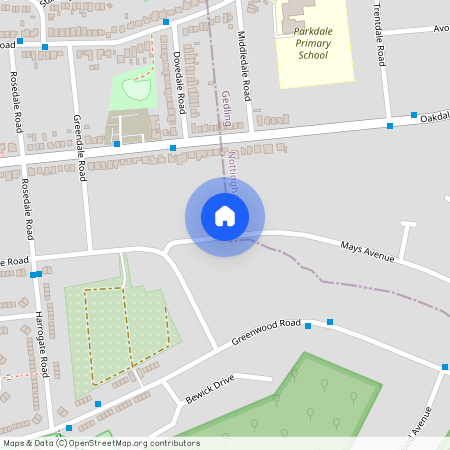 Mays Avenue, Carlton, Nottingham, Nottinghamshire, NG4