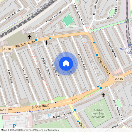 Chestnut Road, Raynes, SW20