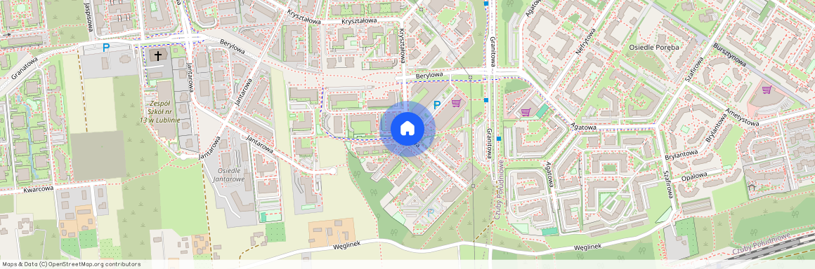 ul. Onyksowa, Węglin Południowy, Lublin, lubelskie