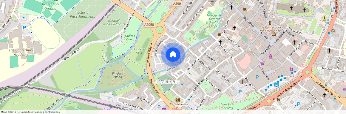 Tannery Square, Canterbury, Kent, CT1