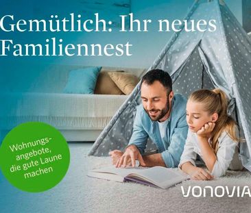 Entspannt leben: Geräumige 3,5 Zimmer in gepflegter Nachbarschaft - Photo 1