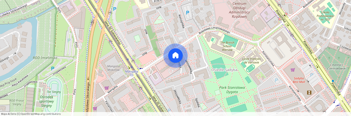 ul. Bolesława Limanowskiego, Sadyba, Mokotów, Warszawa, mazowieckie