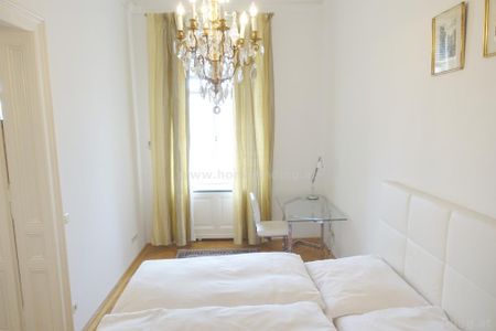 expat flat: furnished 3 rooms I möblierte Altbauwohnung beim Parlament - Foto 5