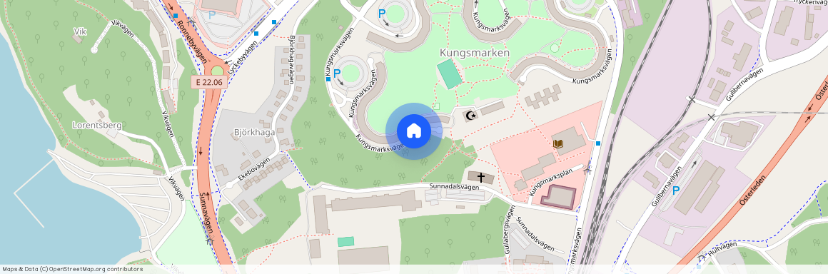 Kungsmarken, Karlskrona, Blekinge, Kungsmarksvägen 99