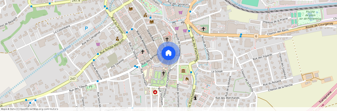 11, Rue du Collège, 2900 Porrentruy