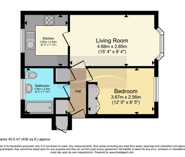 Horley 1 bedroom flat to rent - Photo 5