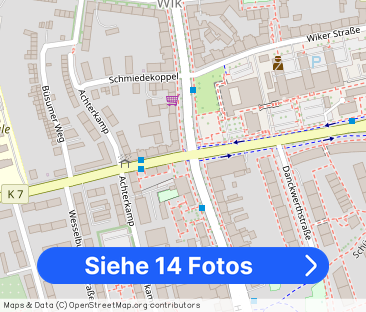 3 Zimmer Wohnung in Kiel Wik – zentrale Lage an der Holtenauer Stra... - Foto 1