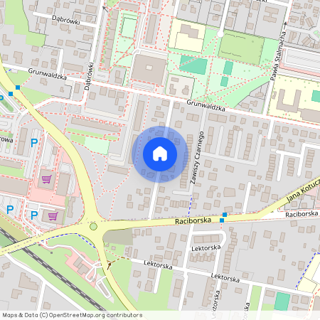 ul. Żytnia, Maroko-Nowiny, Rybnik, śląskie