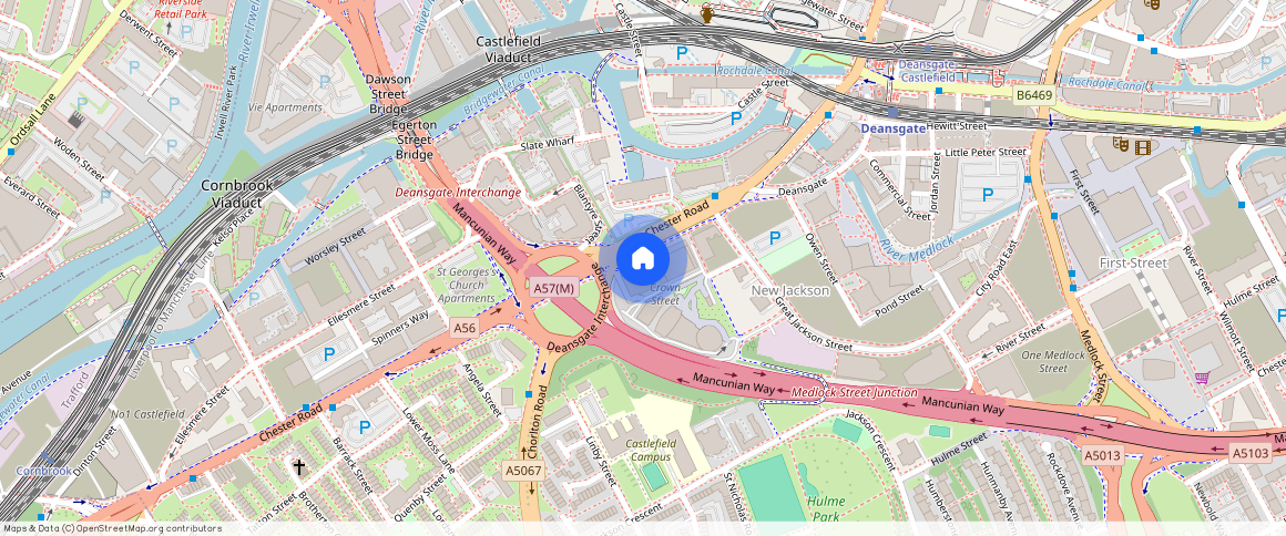 Greater Manchester, M15, Chester Road, Manchester