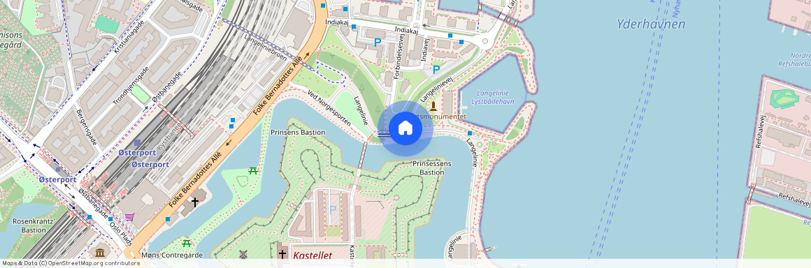 København Ø, Langelinie Alle