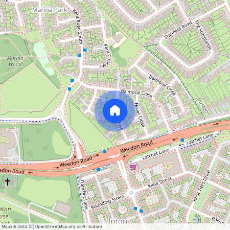 Walmer Close, Marina Park, Northampton NN5