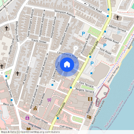 1 Bed First Floor Flat, Westmoreland Grove, Bridlington, YO15 2QF