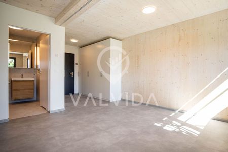 Moderne 1.5-Zimmer-Mietwohnung in Gampel - Erstbezug mit traumhaftem Blick - Photo 5