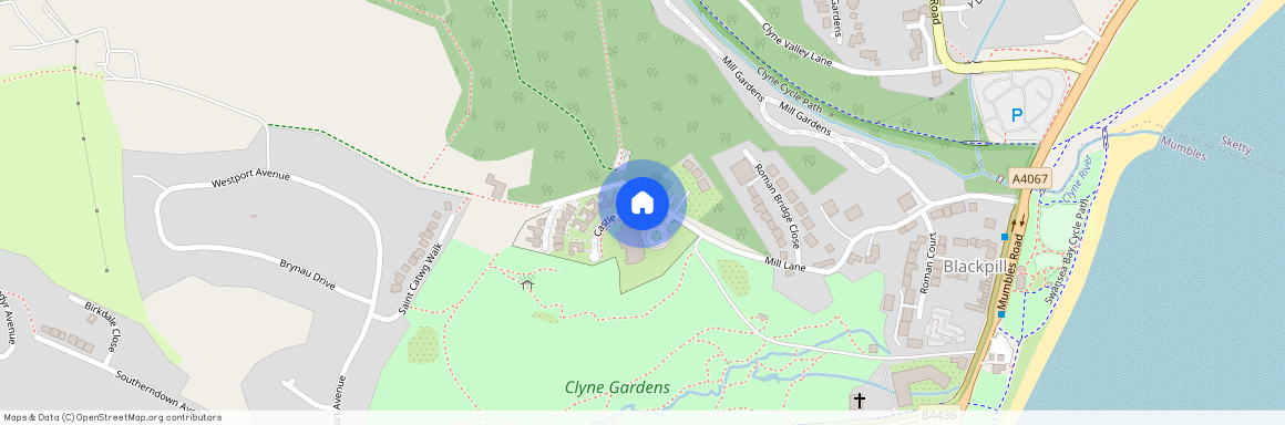 Castle View, Clyne Castle, Swansea