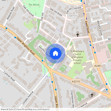 Penners Gardens, Sycamore Court Penners Gardens, KT6