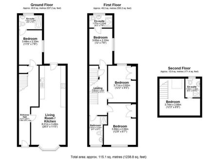 5 bedroom terraced house to rent - Photo 2