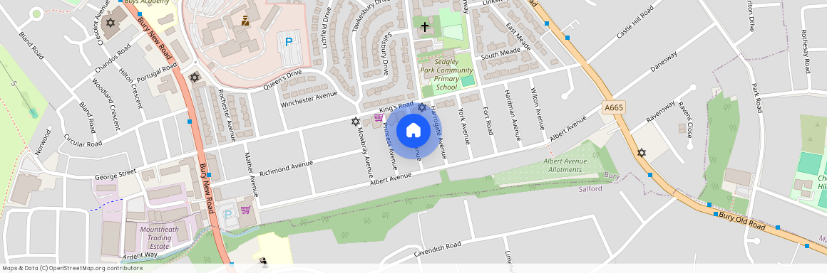 Sedgley Avenue, Prestwich, M25