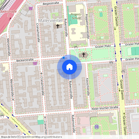 Rubensstr., Berlin, Schöneberg, 12157