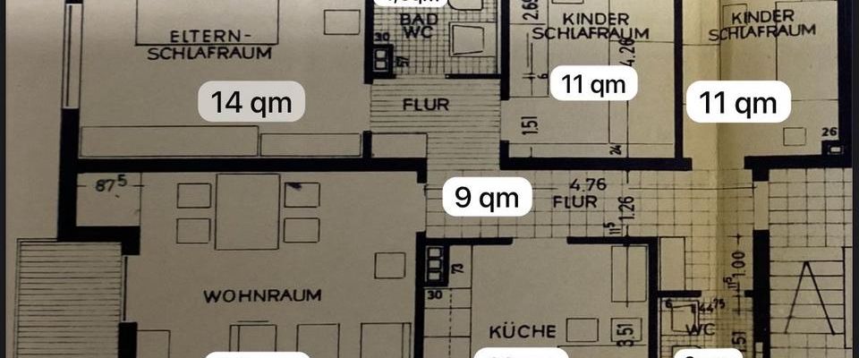 Helle 4-Zimmer-Dachgeschosswohnung mit Gäste-WC in Siegen -ca. 82 - Foto 1