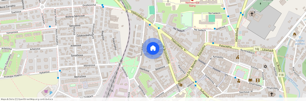 Kreibichova, Slaný, okres Kladno