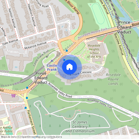 18 Castle Frank Crescent Unit# Main, Toronto