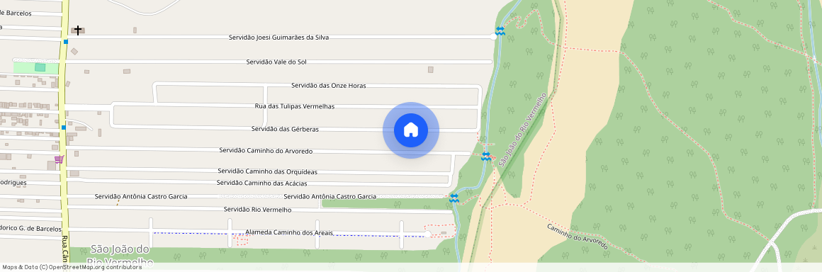 Servidão Caminho do Arvoredo, São João do Rio Vermelho, Florianópolis, SC, 88060258