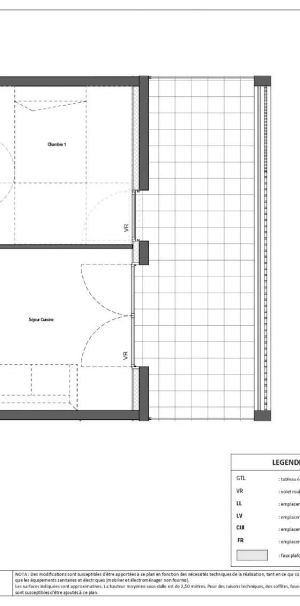 Appartement à louer 2 pièces 38.28m² - Photo 2