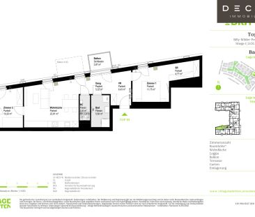 | PALAIS ROSE | BAUFELD 1 | MIETE | BEZUGSBEREIT AB 1.NOVEMBER 2026 | VILLAGE IM DRITTEN - Foto 5