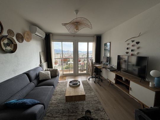 Location T3 Meublé 57m² + balcon + parking Marseille 13005 Blancarde - Photo 1