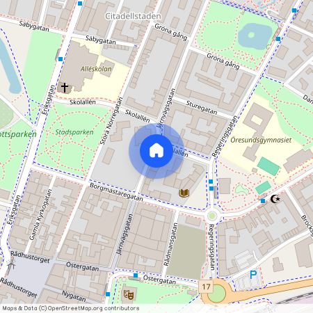 Landskrona, Skåne, Järnvägsgatan 22