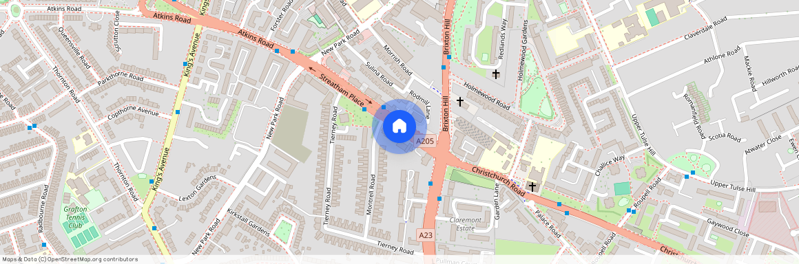 Streatham Place, Streatham Hill, SW2 4PY