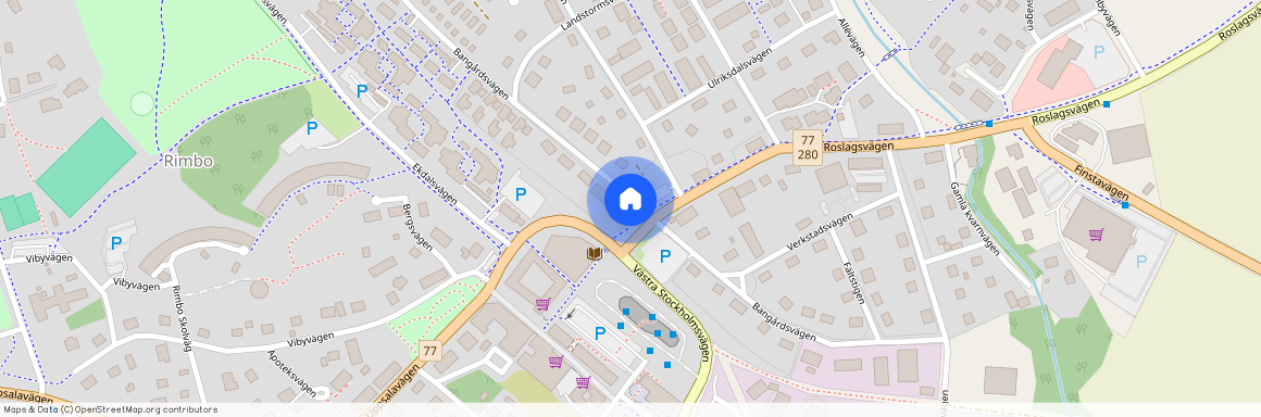 Bangårdsvägen 23A, Rimbo