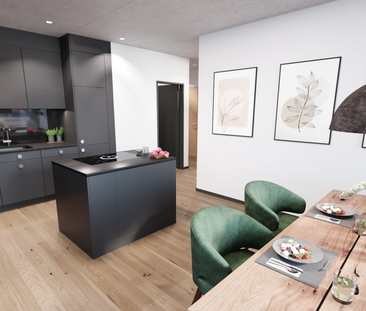 Moderne 4.5-Zimmerwohnung in der Lokstadt - Foto 4 | Rentumo