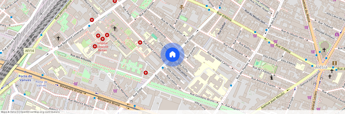 Rue Didot, Francja, Paris