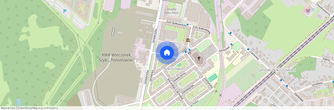 ul. Bernarda Krawczyka, Janów-Nikiszowiec, Katowice, śląskie