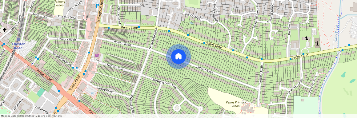 Holifast Road, Sutton Coldfield B72