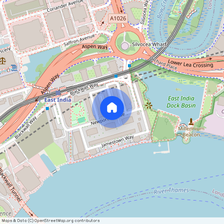 Bridge Court, 13 Newport Avenue, Canary Wharf, London, E14