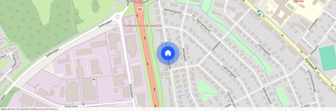 Norra Herrgårdsgatan, Motala