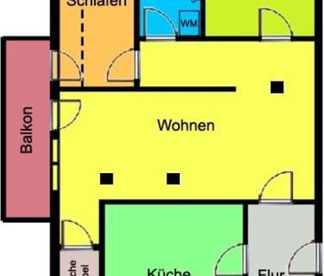 Individuelle Dachgeschosswohnung mit zwei Balkonen - Ihr neuer Lieb... - Foto 1