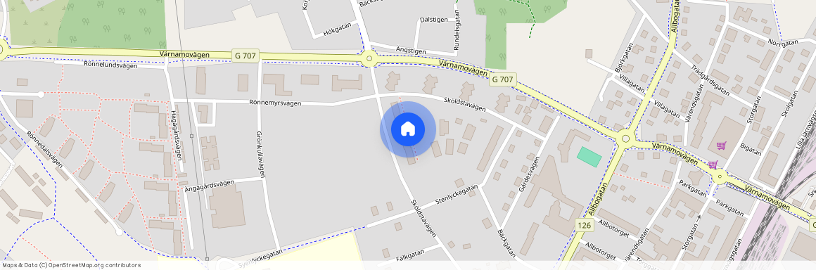 Alvesta Västra, Kronoberg, Sköldstavägen 26 A