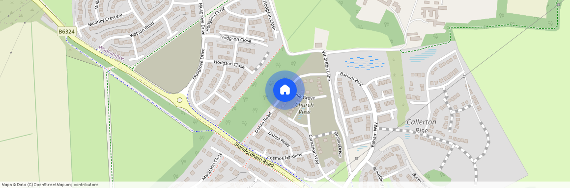 Petunia Grove, Church View, Callerton