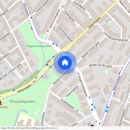 Slottshöjden, Helsingborg, Skåne, Kopparmöllegatan 19A