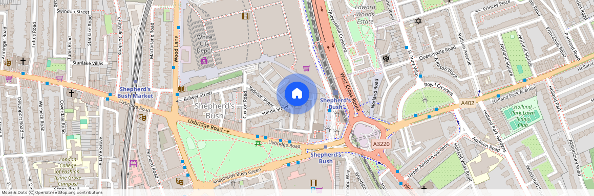 Normandy Place, Shepherds Bush, W12, London