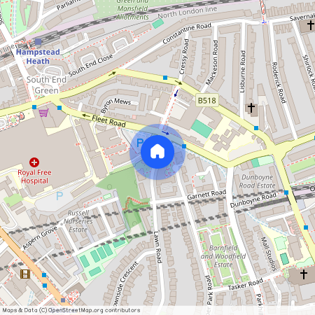 Huxley House, Lawn Road, Belsize Park, London, NW3