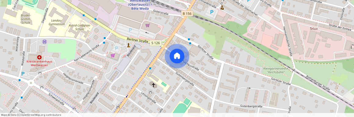 Puschkinstraße 4, 02943 Sachsen - Weißwasser