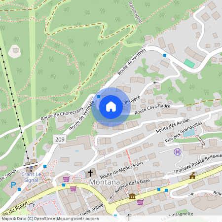 Clivaz-Ratire, 3963 Crans-Montana