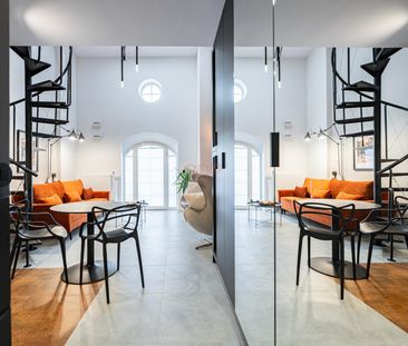 Loftowe mieszkanie z antersolą | Młyn Różanka| Garaż | - Photo 4