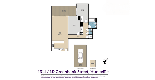 Two Bedroom One Bathroom One Carpark affordable apartment in the heart of Hurstville! - Photo 1