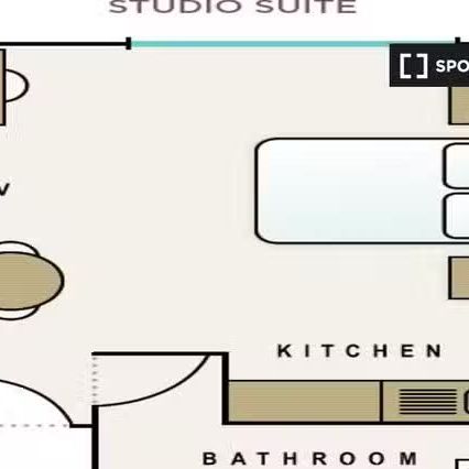 Serviced Studio Apartment to Rent in Dublin 2 - Photo 3