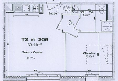 Location Appartement 2 pièces 39m² BOUAYE 44830 - Photo 4